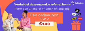 VERDUBBEL DEZE MAAND JE REFERRAL CADEAUBON!